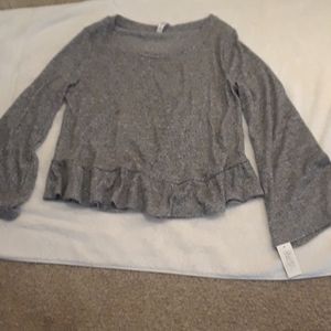 Ladies Size L bell Sleeves Top
